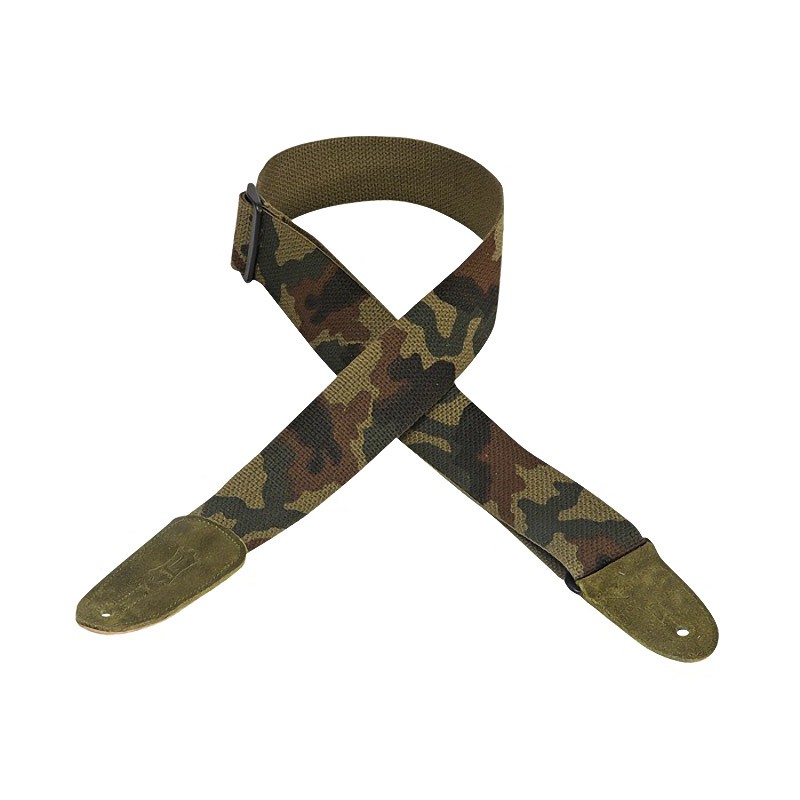 Levys MC8-CAM 2 inch Cotton Guitar Strap, Camouflage (NEW)