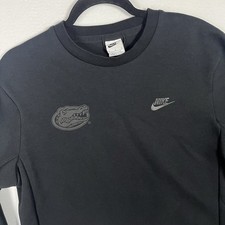 Nike Florida Gators Tech Fleece Crewneck Sweatshirt Men's Medium Black Tonal