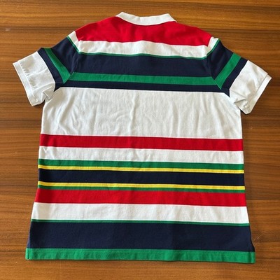 Nautical Striped Polo Ralph Lauren Polo Short Sleeve Shirt