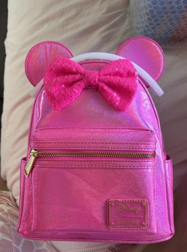 Loungefly Disney Minnie Mouse Pink Backpack
