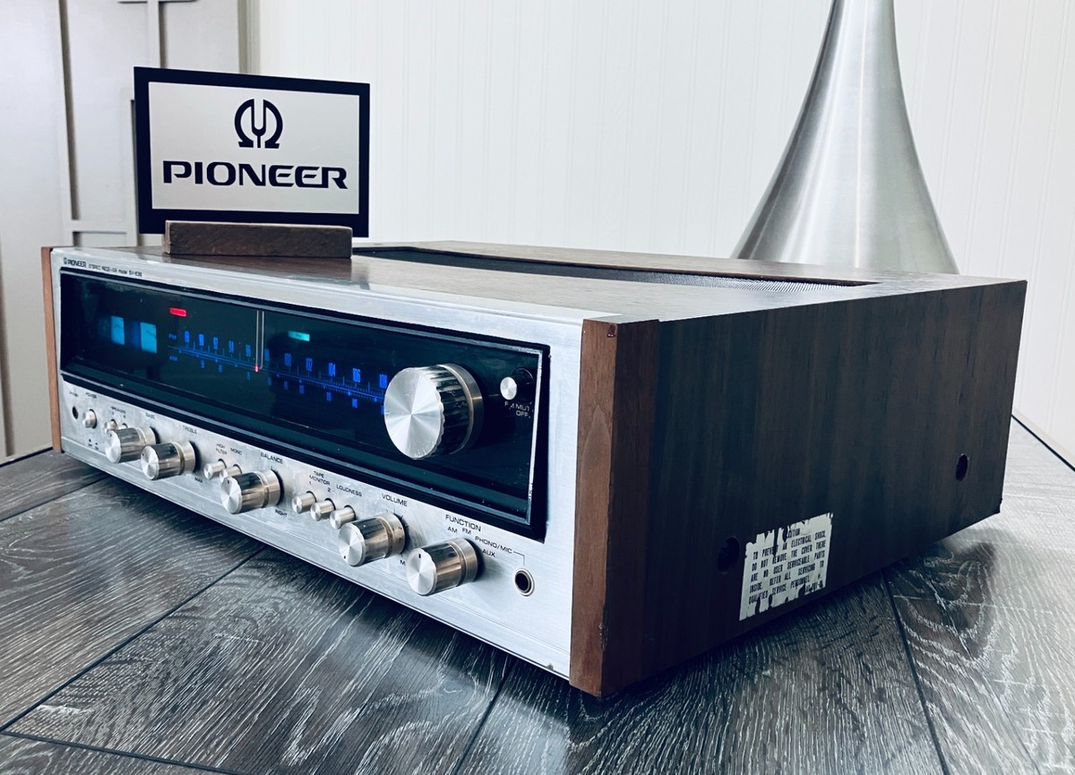 Pioneer SX 636 Receiver - Tested/Serviced (NO AM!) Recap'd + LEDs