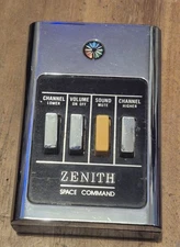 Vintage Zenith Space Command 4 Push Button Tv Remote Control