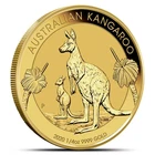 Photo of a 2020 Australian Gold Kangaroo 1/4 oz from an eBay sale