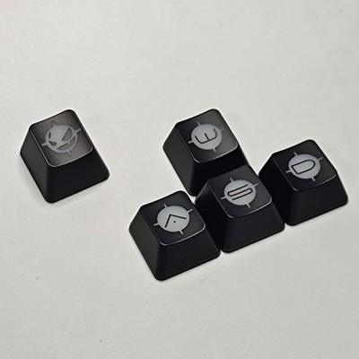 Für Mechanische Tastatur ABS Translucent Keycaps Keycap 5pcs/Set Zubehör
