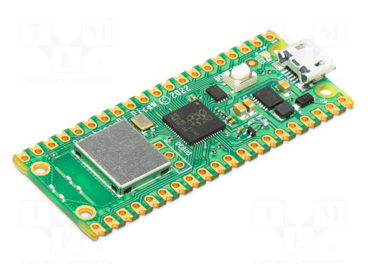 Raspberry Pi 2MB Pico W 32-Bit SoC Single - Image 2