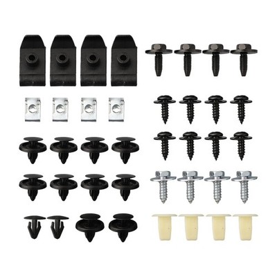 Black Screws Screws Vehicle Shield Protector Cover Tools Undertray