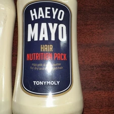 TONYMOLY Haeyo Mayo Hair Nutrition Pack 8.45fl Oz Dry Damaged Hair Conditioning