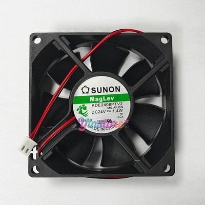 1 pc. New KDE2408PTV2 Inverter Cooling Fan 8025 DC24V 1.4W 8CM 2Pin #qm