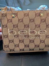 NWT Bebe Talulla Mini Satchel Beige Comes Wit...