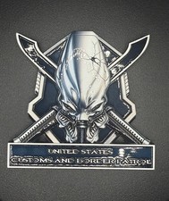HSI US BORDER PATROL HALO MASTER CHIEF CHALLENGE COIN