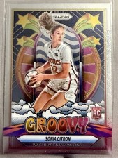 2025 Panini Prizm WNBA Sonia Citron Groovy SP Rookie Washington Mystics #13