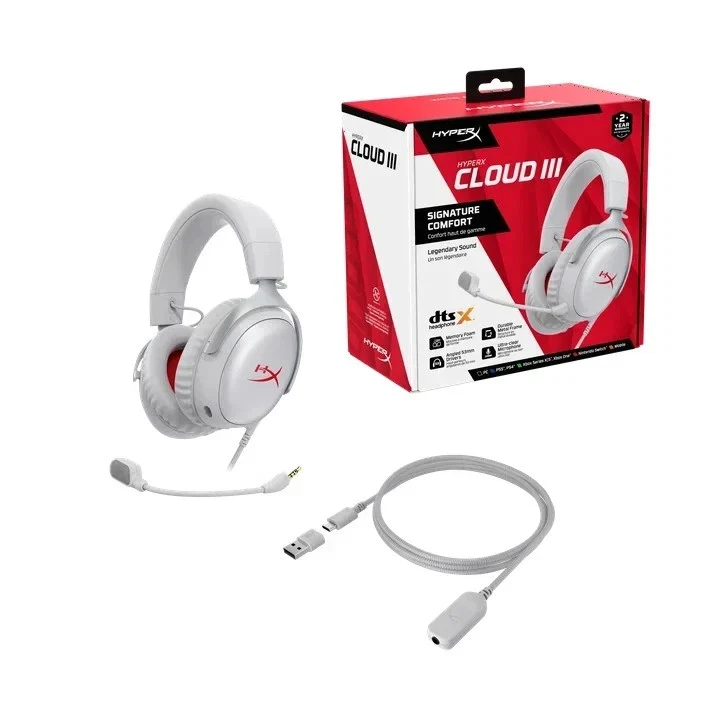 BRAND NEW HyperX Cloud III Wired Gaming Headset - Image 2 of 3
