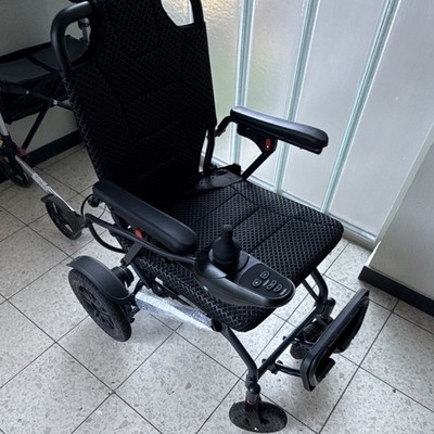 Lightweight Foldable Electric Wheelchair, 20km Range, Joystick Control