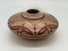 Native American Hopi Pottery vase Jeremy Adam...