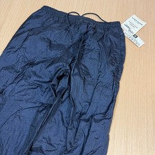 Givenchy 90s Vintage nwt Windbreaker Pants Track men's Large lined navy