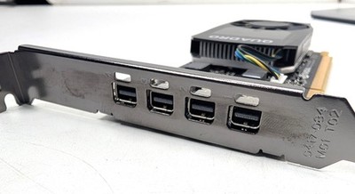Grafikkarte Nvidia Quadro P1000 4GB GDDR5 4 Mini DisplayPort Garantie getestet