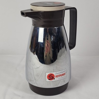 Dr. Zimmermann Rotpunkt Thermoskanne Isolierkanne RIDO BUSSE Design West Germany