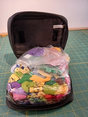 Embrodary Floss Crossstitch Thread in Case