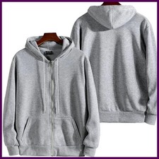 Zipper Hoodies Autumn Winter Men's New Long Sleeve Hooded Sweatshirt Fashion