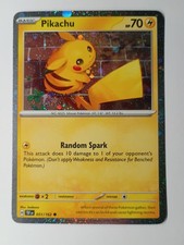 Pikachu - (Cosmo Holo) 051/162 Miscellaneous Cards & Products Holo