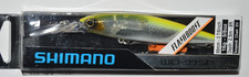 shimano flash boost suspending deep diving ripbait 3 7/8" chartreuse silver