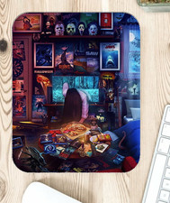 Mouse Pad Horror Movie Night