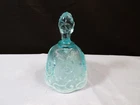 Fenton Blue Opalescent Glass Lily of the Valley Bell INV3