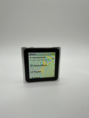 Apple iPod Nano 6th gen gray grau 8gb A1366 Funktioniert Original Gebraucht