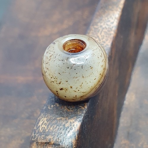 Beautiful Pattern Himalayan Tibetan Agate Bead - Picture 8 of 23