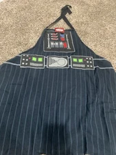 Star Wars Official Darth Vader Black Tie Cotton Cooking Apron Icup Lucasfilm