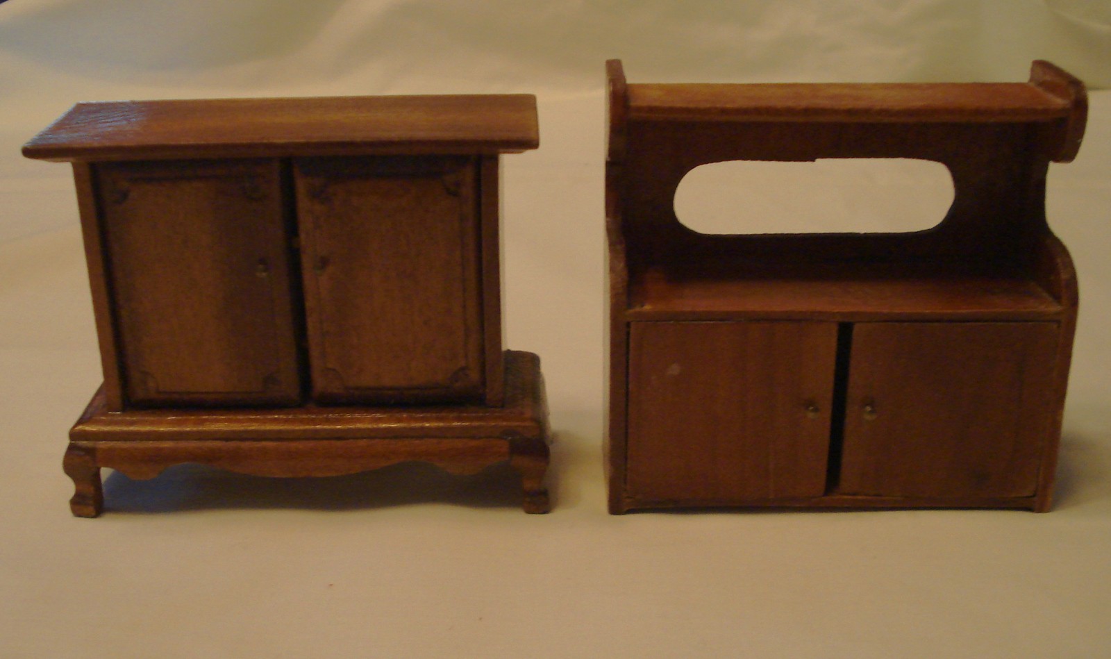 Two Doll House Furniture Chests eBay