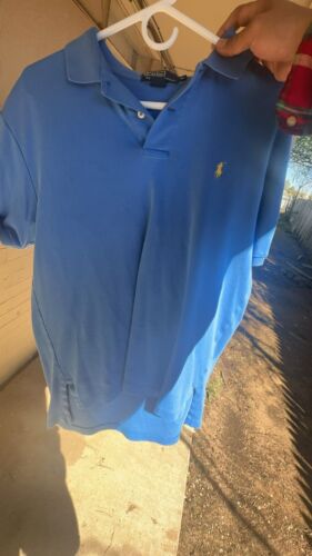 Polo By Ralph Lauren Light Blue Polo Shirt Logo Y… - image 1