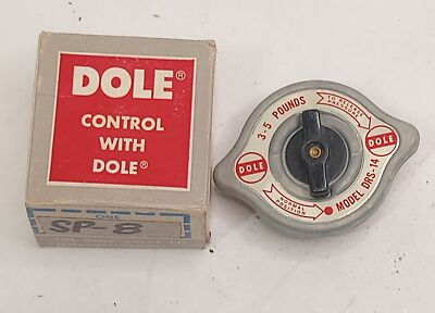 #ad Vintage Dole DRS 14 Pressure Cap 3 5 LBS $17.25