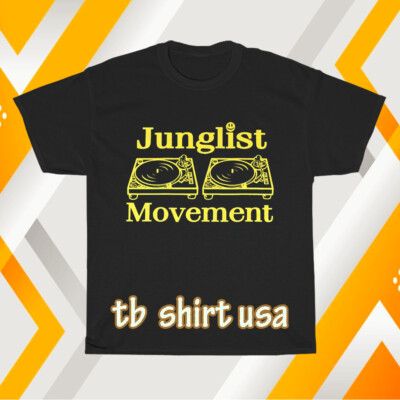 New Junglist Movement logo Unisex T-Shirt Funny Size S to 5XL