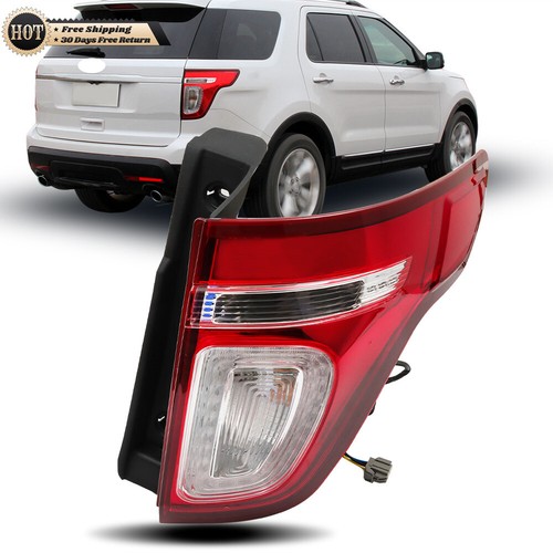Silscvtt Rear Right Tail Light Brake Lamp For 11-15 Ford Explorer Halogen Clear - Bild 2 von 16