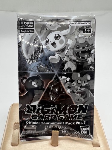 Digimon Card Game Official Tournament Pack Vol 7 English New X20 - Picture 2 of 7