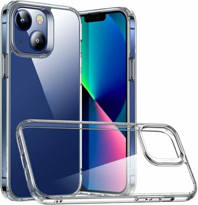 Clear Shockproof Cover Silicone Case For iPhone 15 14 Pro Max Plus 13 11 12 XR 7