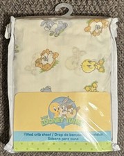 Vintage Fitted Crib Sheet Looney Tunes Bugs Bunny Tweety Bird New in Packaging