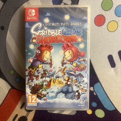 Scribble Nauts Showdown PAL Version Nintendo Switch w Case & Artwork TESTED