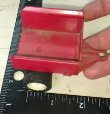 Vintage Tonka, red metal wagon, farm equipment