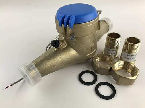 DAE MJ-100m 1" Lead Free Potable Water Meter, Cubic Meter,Pulse Output+Couplings - Picture 7 of 7