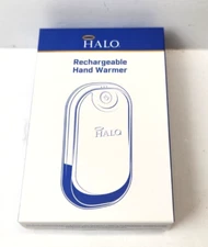 Halo Rechargeable Hand Warmer Portable Device Navy