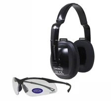 TITUS Hearing Protection Earmuffs Noise Reduction & Shooting Glasses Range Gear 