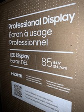 Samsung Qb85r-b 85" Class 4k Uhd Smart Commercial Led Display