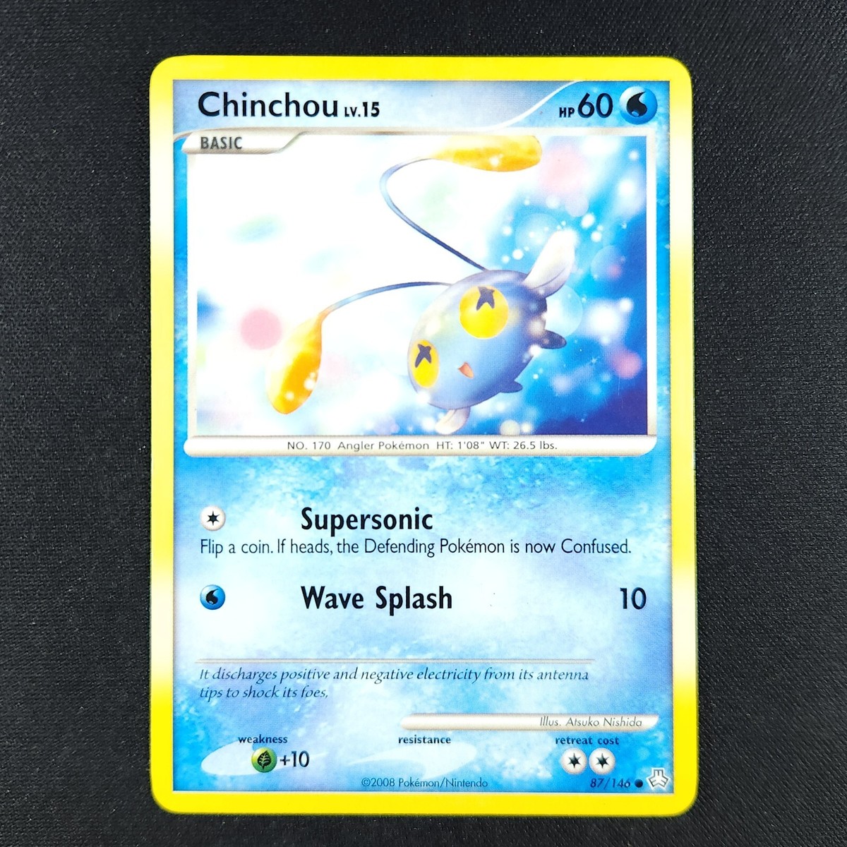Chinchou 87/146 - Legends Awakened - Pokemon Card Chinchou 87/146 - Legends Awakened - Pokemon Card