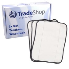 3x Set di panni a secco panno per iRobot Braava 320 320t 321 380 380t 390