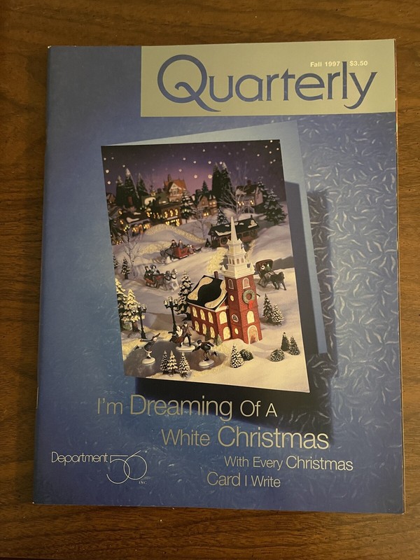 Department 56 Quarterly Fall 1997