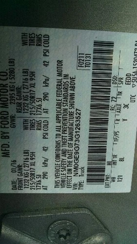 Passenger Side View Mirror Power Small Fits 14-18 TRANSIT CONNECT 122024