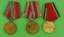 Russian Medals Dealer Collector Lot of 3