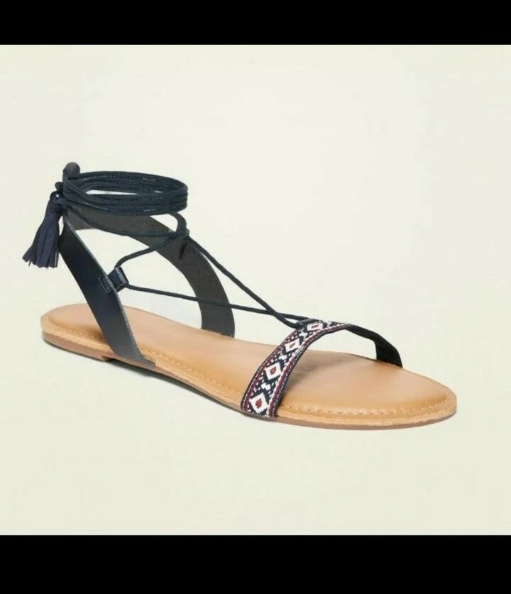 Old navy lace up sandals sales